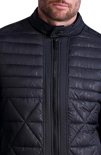 KARL LAGERFELD Men's Monogram Quilted Jacket4