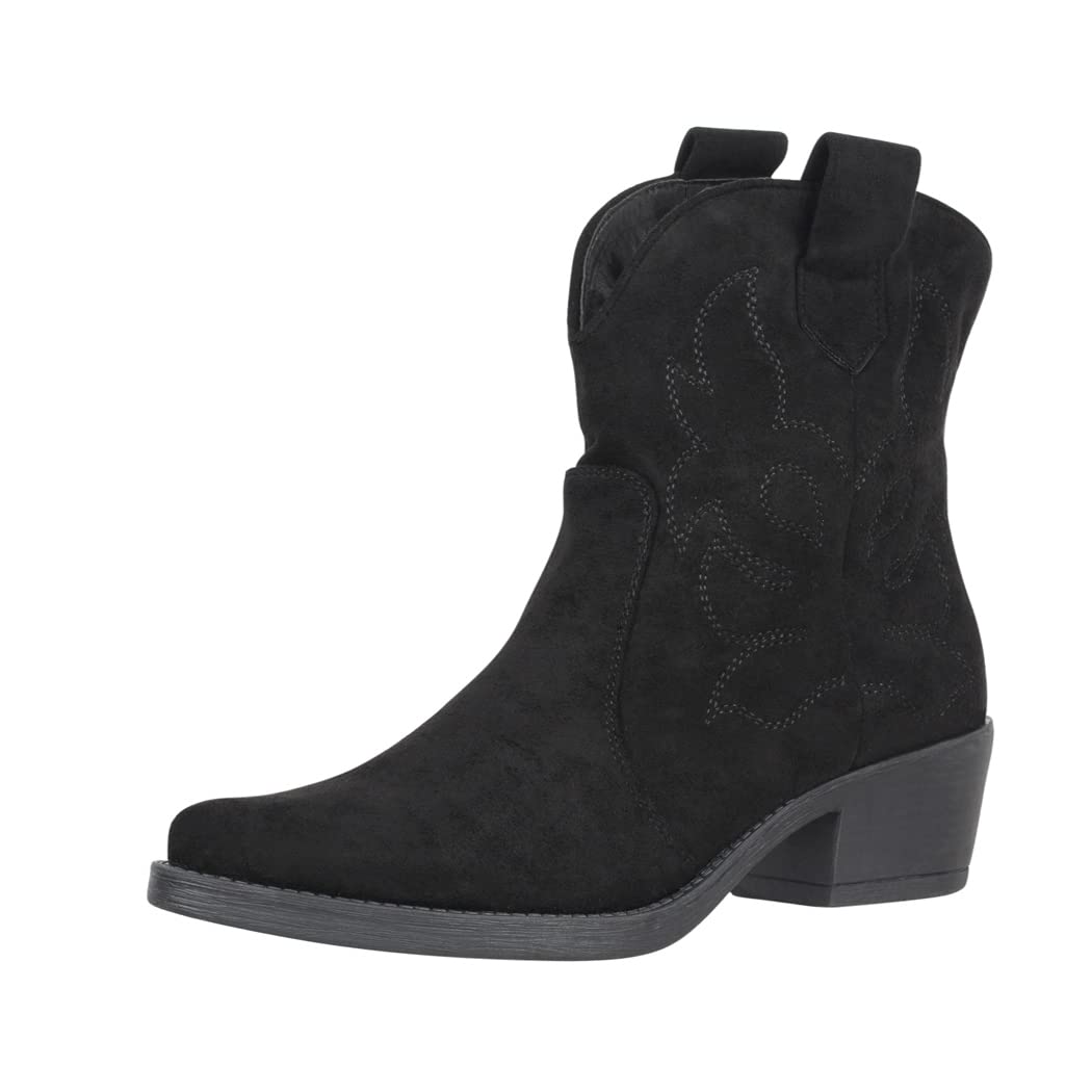 Botines Mujer Botas de Vaquero Chunkyrayan