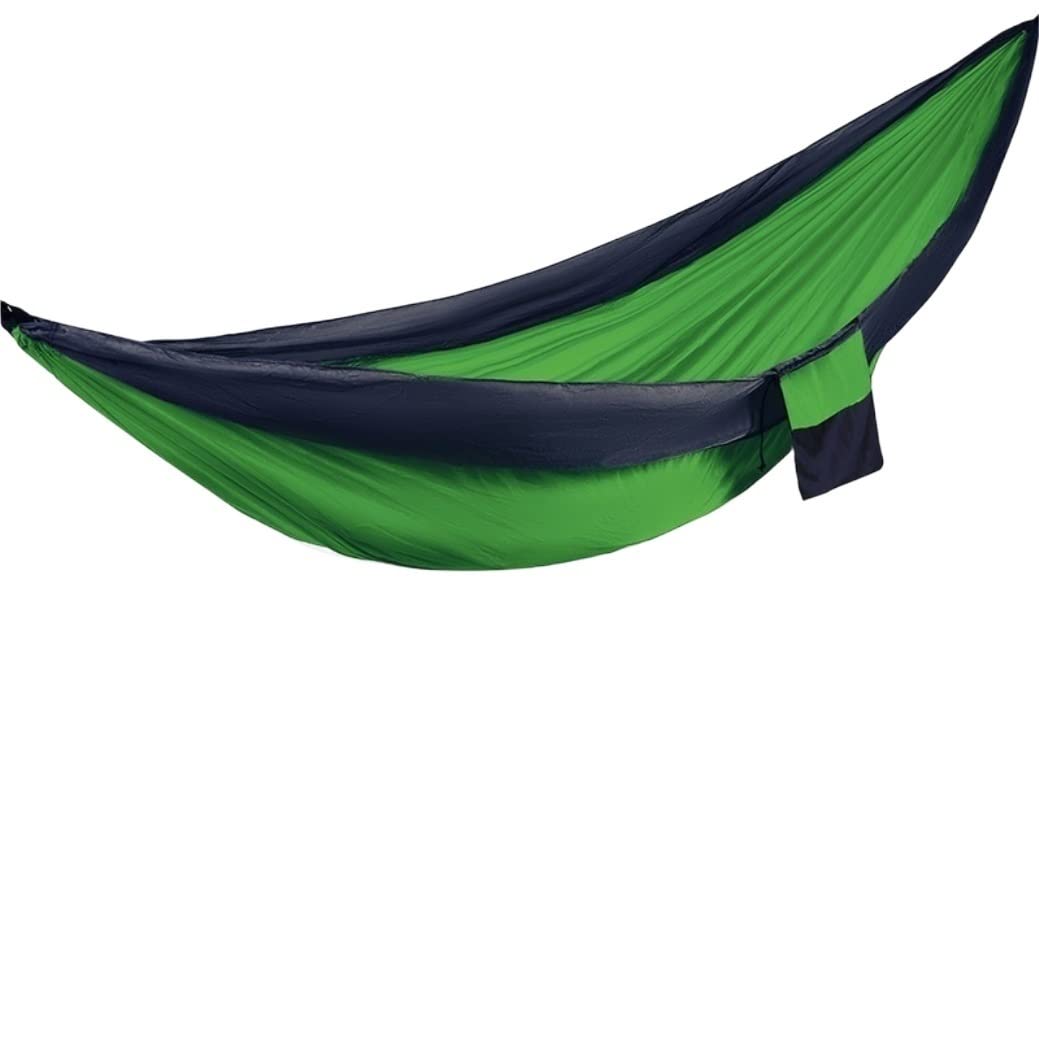 Hamak Ultralekki, Hammock Hamak kempingowy Przenośny materiał spadochronowy Ogród Wypoczynek na świeżym powietrzu Huśtawka do spania Podróż Wiszące łóżko na Kemping, na Zewnątrz(A)