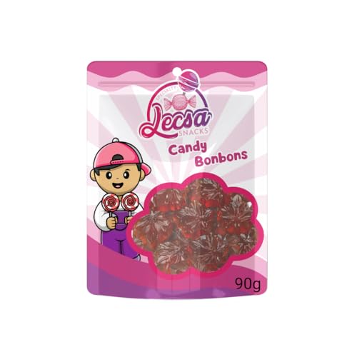 Maple Leaf Hard Candy, Individually Wrapped Canadian Treat, Made in Canada, Bulk Candy by LECSA...