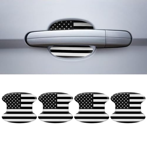 Tesnaao 4 PCS Car Door Handle Protector, 3.7