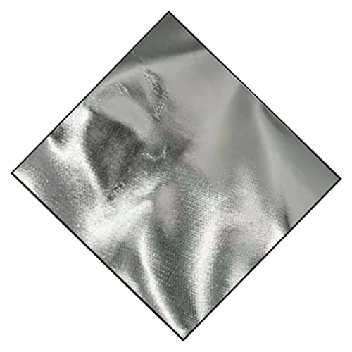 Abaodam Square Fireproof Mat Heat Resistant Camping Fireproof Blanket for Outdoor Use Protects Patio Lawn and Deck from Grease and Heat Flexible and Easy to Carry Fire Mat