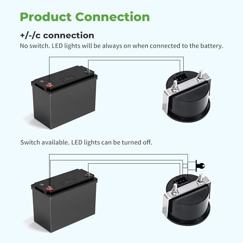 Indicateur de capacité de batterie LED pour EZGO RXV 2008 plomb - 7