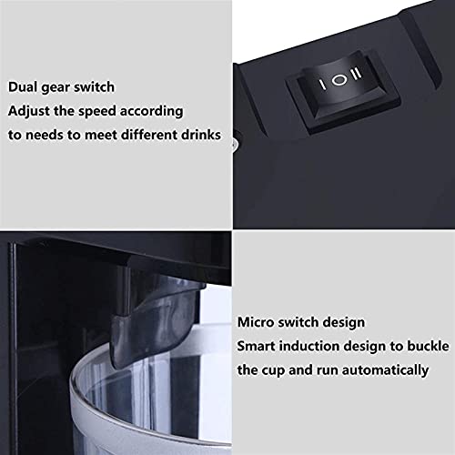 Bdesign Elektrische DREI-Kopf-Milch-Shaker-Maschine 2-Geschwindigkeiten Smoothie Maker Mixer 8500 RPM-Getränk-Mischer… – Bild 8