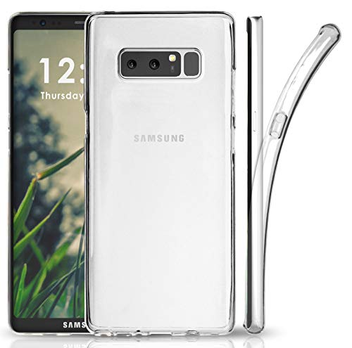 Image of Case Creation Brand - Mobile Cover for Samsung Galaxy Note 8 (Soft & Flexible Back Case), Transparent
