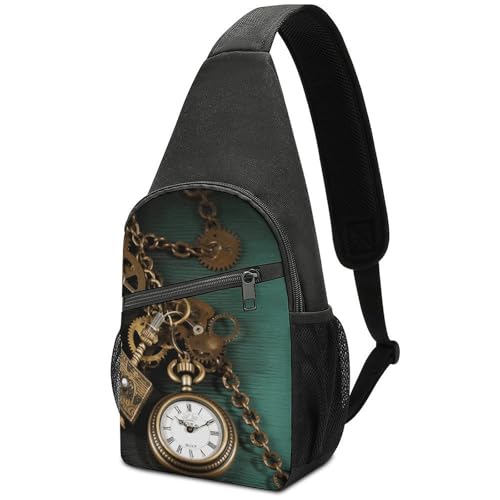 Mochila bandolera ligera para senderismo y viajes miniatura 1