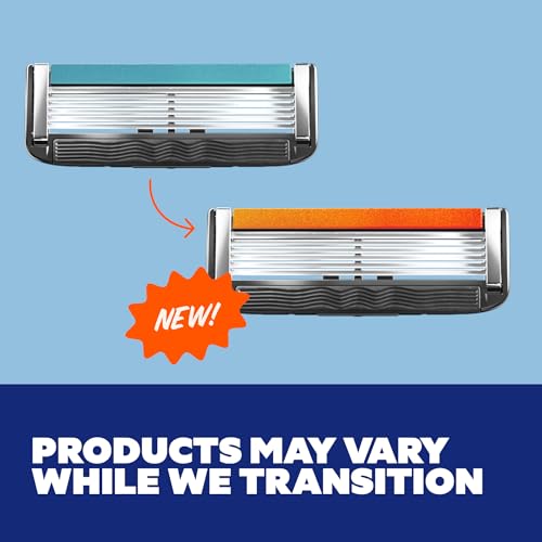 Dollar Shave Club | 6 Blade Razor Refills (8 Pack) | 6 Stainless Steel Blades for a Close & Comfortable Shave, 1 One Wipe Charlies