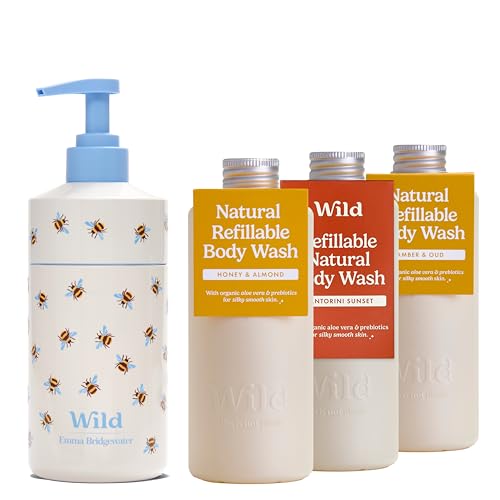 Gel douche rechargeable Wild fini le plastique jetable avec ce boîtier aluminium 95% naturel