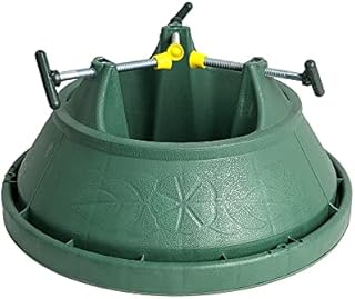 Garden Pride Plastic Christmas Tree Stand for live Christmas Tree Stand - Holds a tree up to 7ft tall