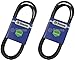 2 Pack Stens 265-732 OEM Replacement Belt Fits Toro 27-1160