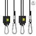 VIVOSUN 6-Pair 1/8 Inch 8-Feet Long Adjustable Heavy Duty Rope Clip Hanger, Quick Adjust Design, Reinforced Metal Internal Gears,150lb Capacity