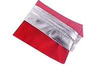 KONMAY 20 Stück Rot weicher Samtbeutel Schmuckbeutel mit Kordelzug, 7x9cm Samttasche mit goldenem Stoff Hochzeitsfeier Geschenktasche – Ansicht 6