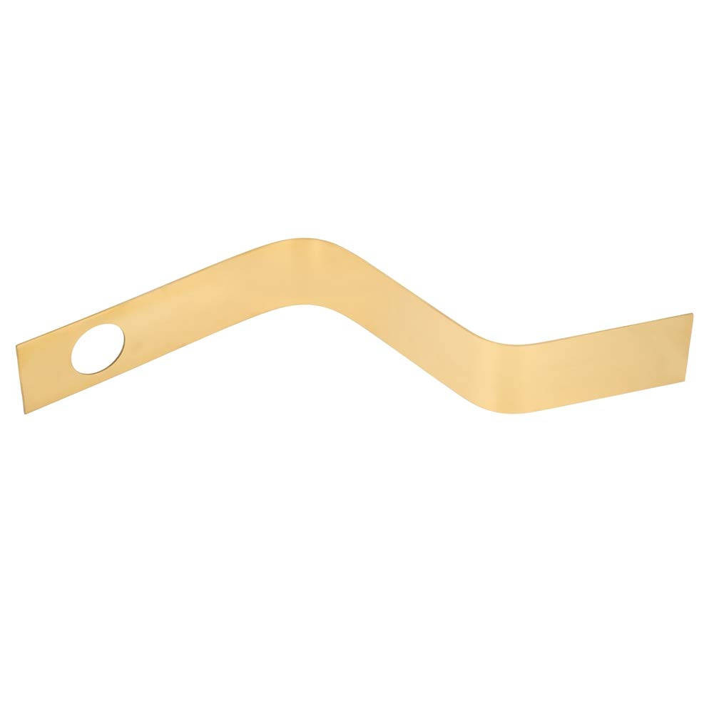 Wine Racks Countertop, Single Wine Bottle Holder Wine Bottle Rack S Shaped Wine Stand Holder Wine Glass Organizer Rack Display Shelf for Home Kitchen Bar Cabinets(Gold)