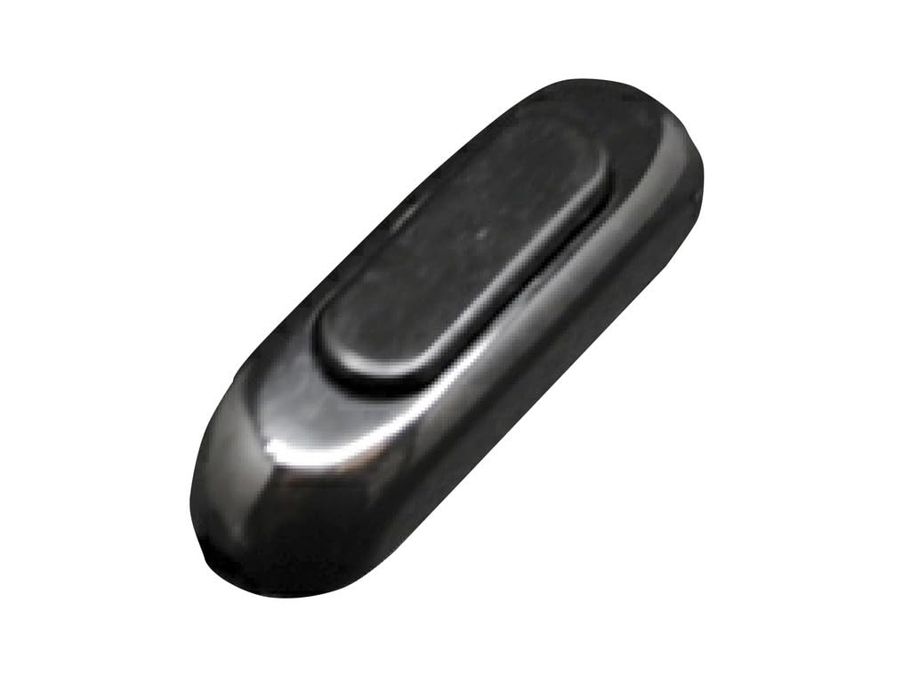 Black step switch 4A 250V, ideal for interrupting current in electrical circuits Stylish and functional design, suitable for domestic or commercial installations.