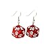 Game Dunge RPG TTRPG Polyhedral Dragons Master D4-D20 20-Sides Die Dice Earrings Gifts for Girl Women Teens Adults