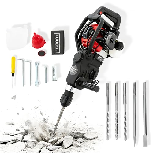 EEYBLAEEY 32.6CC Gas Jack Hammer