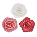 Dekora- jadalne dekoracje 36 róż waflowych do ciasta, wielokolorowe, 126065