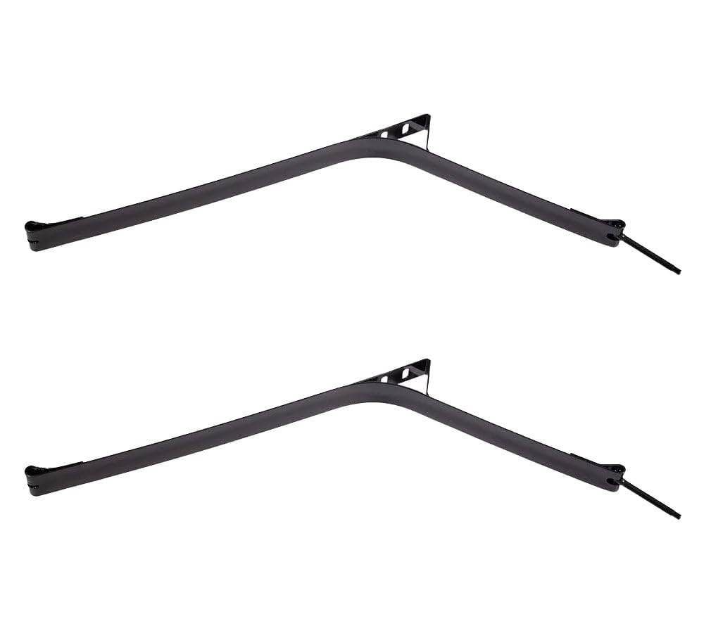 Mytee Products 2 Pack 38-5/8" Black Powder Coated Carbon Structural Steel Fuel Tank Strap Compatible w/International Replaces 3533106C1, 3533106C2,