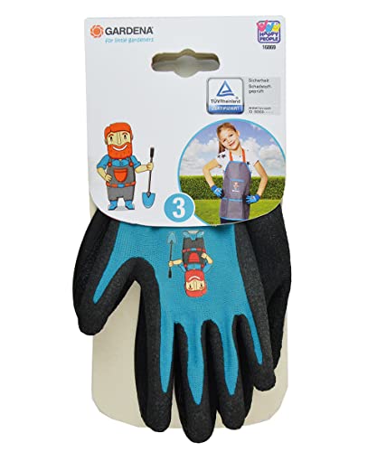 Happy People 16869 - Gardena Gartenhandschuhe Größe 3 Kinderhandschuhe Gartenarbeit