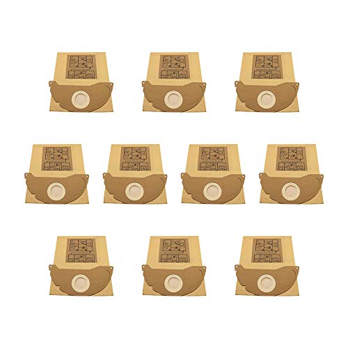 WuYan 10 bolsas de repuesto para Karcher A2000 2003 2004 2014 2024 2054 2064 2074 S2500 WD2200 2210 2240