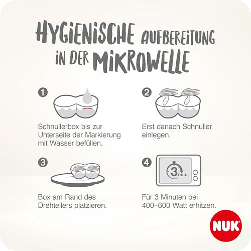 NUK MommyFeel Babyschnuller | 0−9 Monate | stillfreundliche Sauger | BPA-freies Silikon | Greige & Sandstone | 2 Stück 6