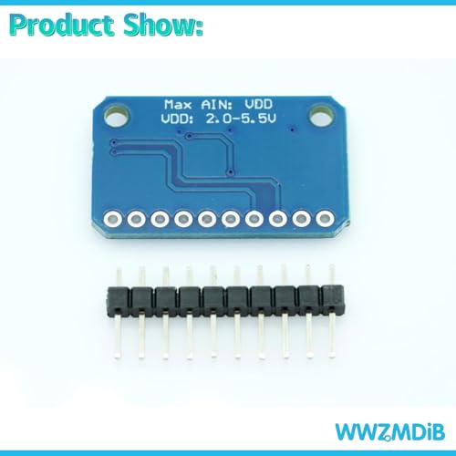 Image of ADS1115 16 BIT I2C ADC 4 Channel Module Pack of 3 for Rduino Projects, Low Current Consumption and Wide Supply Range