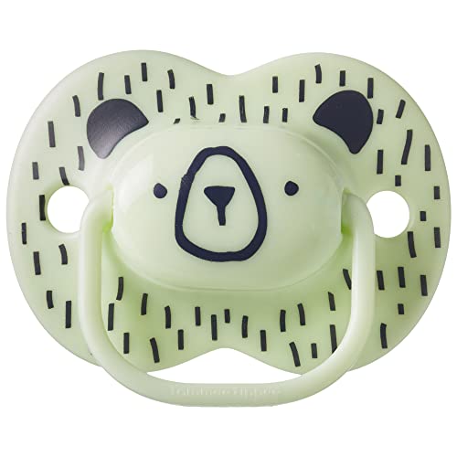 Tommee Tippee Moda Pacifiers, Symmetrical Design, Bpa-Free Silicone Binkies, 6-18M, 2-Count, Woodland Friends #TOP1
