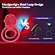 Penisring Vibrator mit Klitoris Stimulator, Penis Ring Vibratoren Sex Spielzeug für Männer Paare Frauen, 9 Vibrations Cockring Erotisches Sexspielzeug Mann Paar Frau Extrem, Penisringe Sex Toys