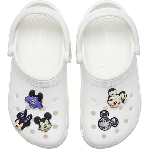 Image of Crocs Jibbitz Mickey & Friends Disney Shoe Charm Packs, Mickey Halloween, 5-Pack