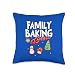 Family Baking Crew Christmas Cookies Fun Matching Group Throw Pillow