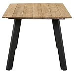 OUTLIV. Gartentisch Ohio II Teak Aluminium