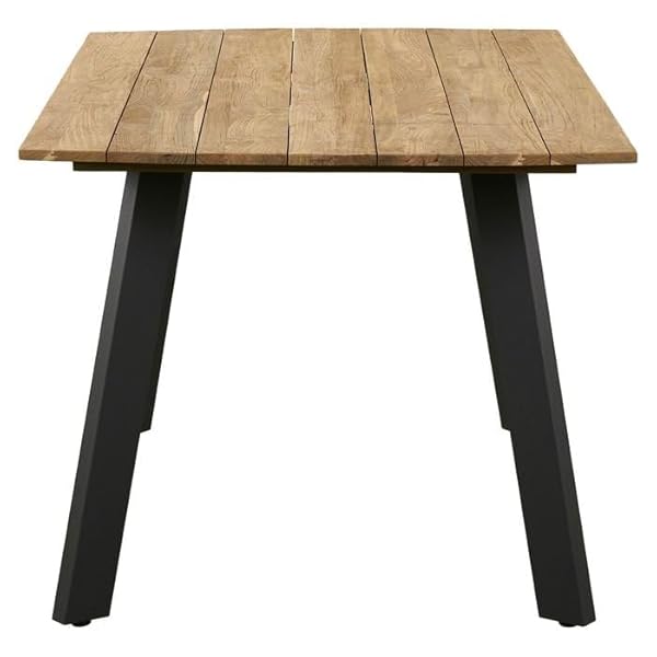 OUTLIV. Gartentisch Ohio II Teak Aluminium