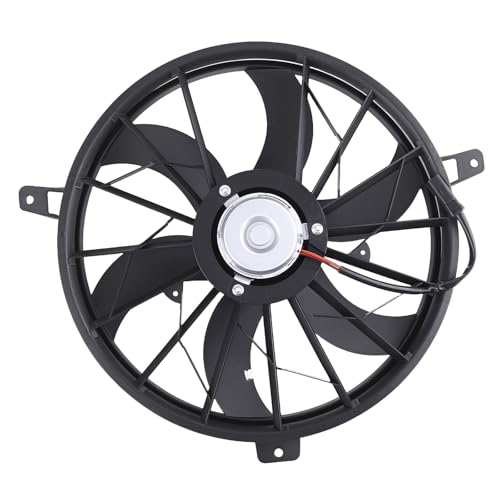 Image of maXpeedingrods 620-010 Engine Radiator Cooling Fan Assembly for Jeep Grand Cherokee 1999-2003, for Jeep Liberty 3.7L 2002-2003 Replacement 52079528AB CH3115110