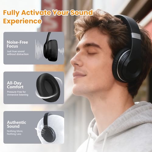 Almohadillas de repuesto para auriculares Beats Studio 2 y 3 inalámbricos, fundas para orejeras compatibles con Studio 2.0 y 3.0 (B0501, B0500, A1914), espuma viscoelástica más suave y mejor aislamiento acústico (negro) miniatura 4