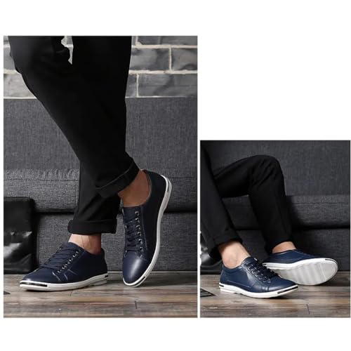 FMURY Men Casual Shoes, Men Shoes, Plus Size Light Comfortable Flats(11 Code)4