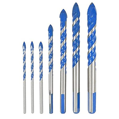 Set de brocas triangulares multifunción 7 piezas 3-12mm miniatura 1