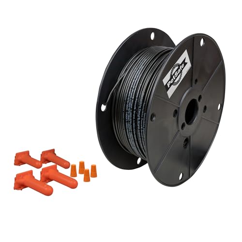 PetSafe Boundary Wire, 500 Foot Spool of Solid Core 16-Gauge Copper Wire, In-Ground Pet Fence Wire, Colors May Vary