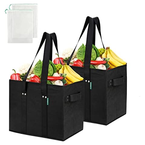 COTTARA premium Einkaufstasche faltbar 2er Pack Cover