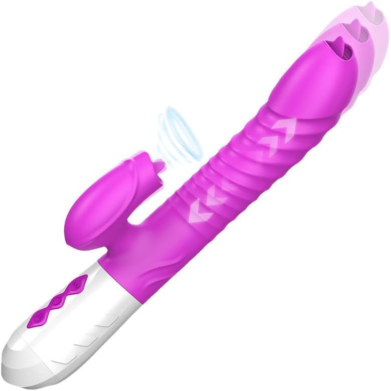 Rechargeable 10-Mode Rabbit Thrusting Toy
