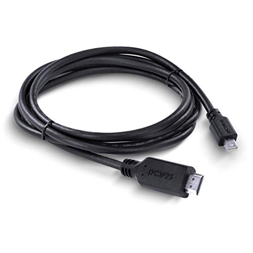 CABO MINI DISPLAYPORT MACHO PARA HDMI 2.0 MACHO 2 METROS – PMDPH4K-2 - PCYES