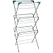 Produktbild Beldray LA050397EU Elegante Wäscheständer klappbar, drei Ebenen waeschestaender, 15m Trockenlänge, Höchstlast 15kg, Erweiterbar wäscheständer mit Vier Seitenflügel für Kleiderbügel