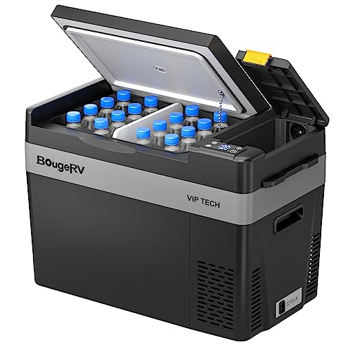 BougeRV 12V 30 Quart Refrigerator, CRPRO VIP, Compressor Electric...