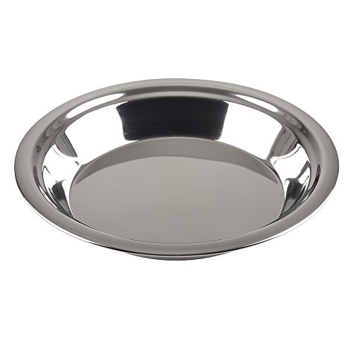 Comparison: Best Metal Pie Pan 9 Lindy's - 5M871 Lindy's Stainless Steel 9 inch pie pan, Silver