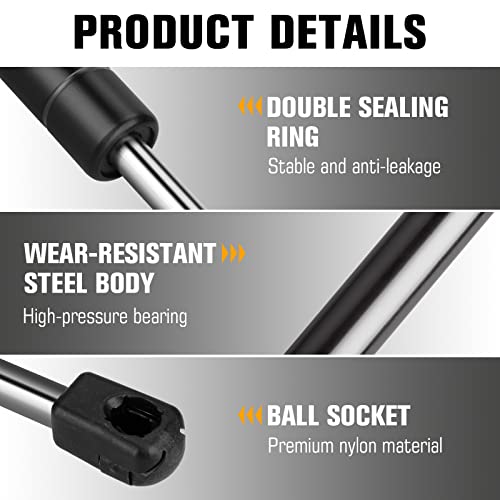 Rear Trunk Lift Support Shocks For Dodge Challenger 2008-2016 Gas Spring Strut Rod 6657 2 Pcs #TOP2