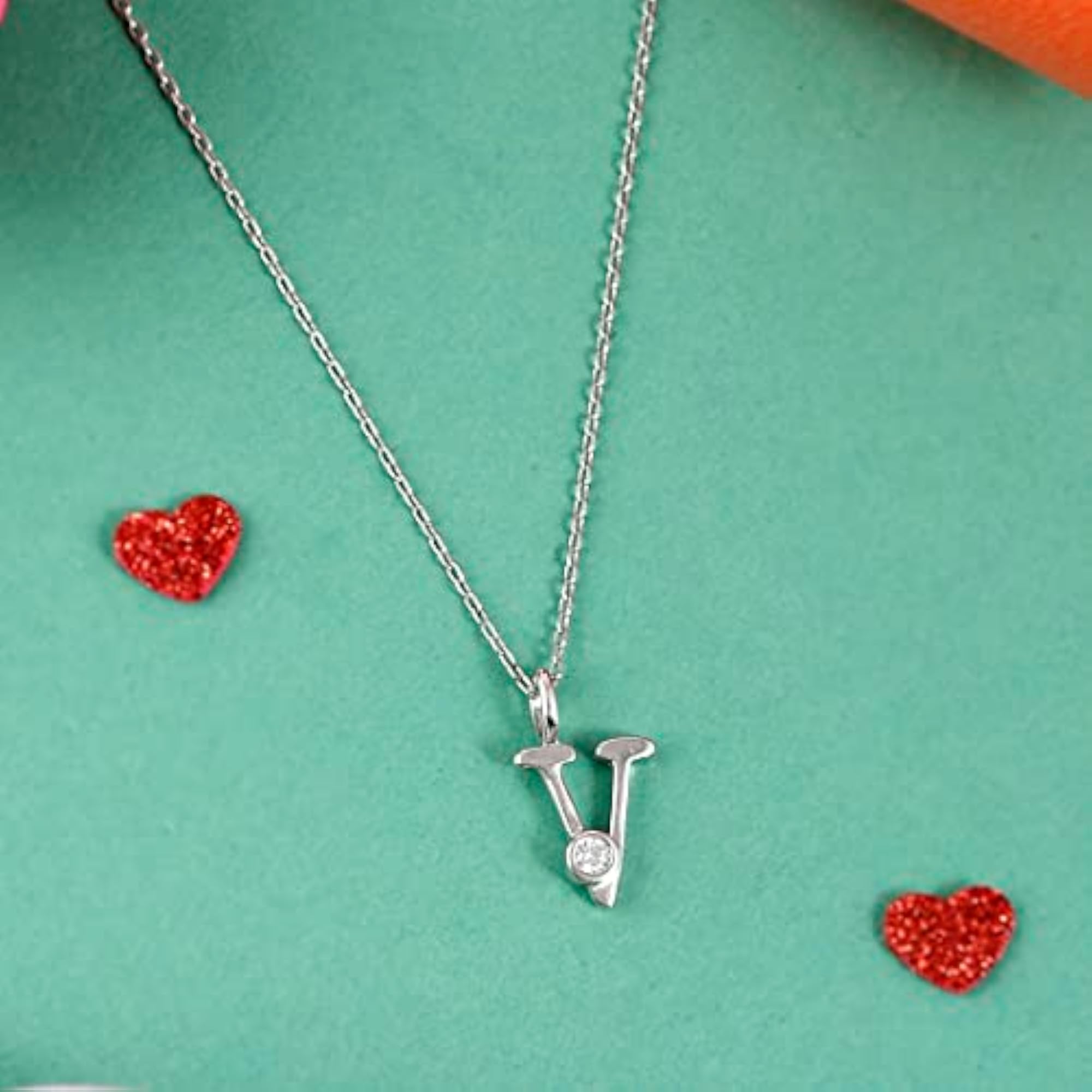 Round Cut CZ Pendant for Women