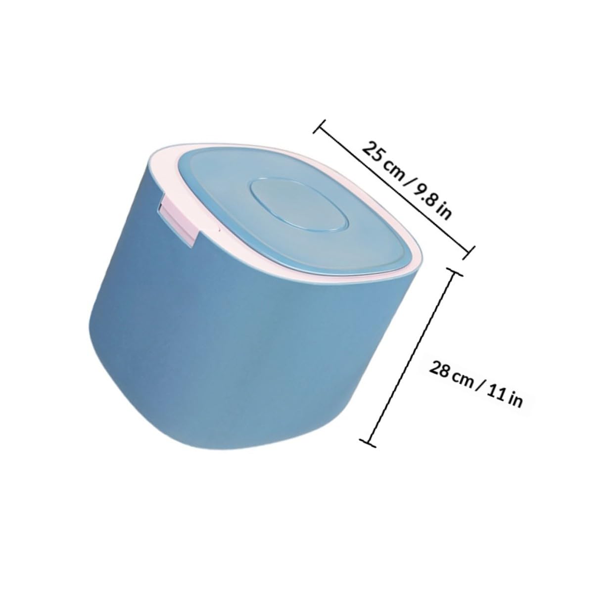 Mipcase Barril De Almacenamiento De Cubo Para Comida De Mascotas Caja Multifuncional Para Alimentos Contenedor Para Comida De Mascotas Cubo De Almacenamiento Para Uso Cocina o Comedero