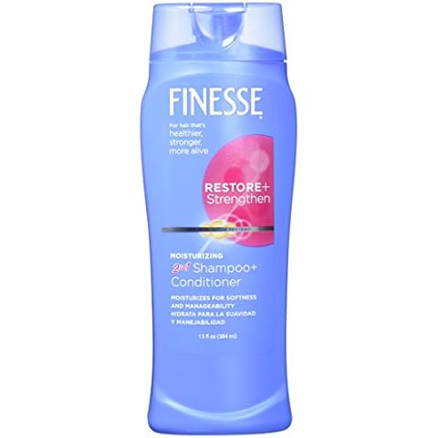 Finesse 2 in 1 Moisturizing Shampoo and Conditioner 13 oz Cover