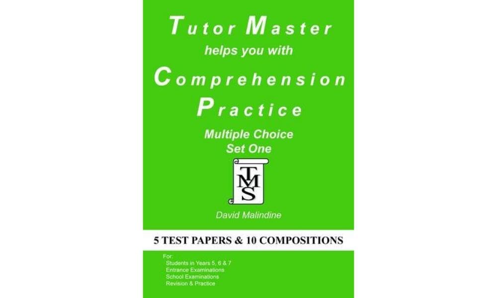Tutor Master Helps You with Comprehension Practice  by David Malindine PAPERBACK