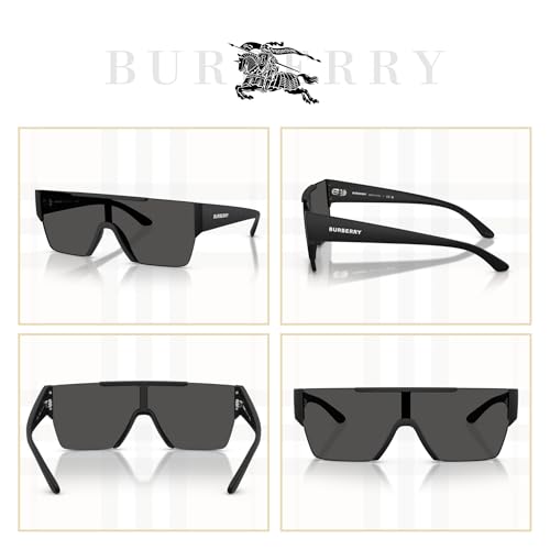 BURBERRY BE4291 Rectangle Sunglasses for Men + BUNDLE with Designer iWear Eyewear Kit3