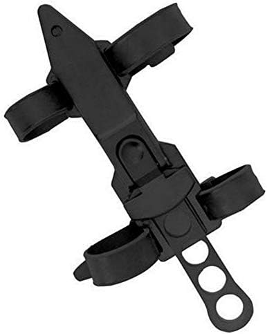 Qiorange Black Dive Knife ll, All Stainless with Line Cutter, Razor Edge and Leg Strap Sheath，Black Tactical Treasure II Dive Knife